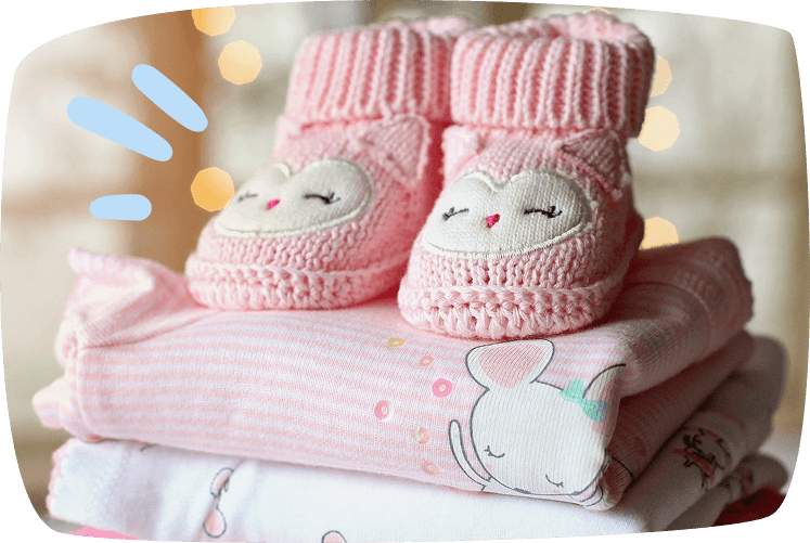 scarpine e vestitini da neonato