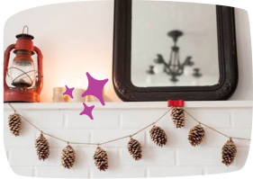 PInecones-wreath