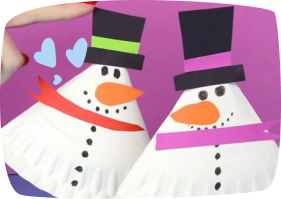 paper-plate-snowman