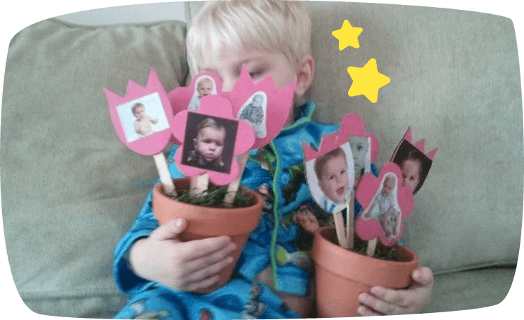 photo flower pots