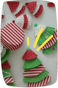cupcakes-liners-christmas-tree