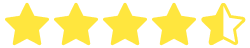 Icona 4 stelle e mezzo